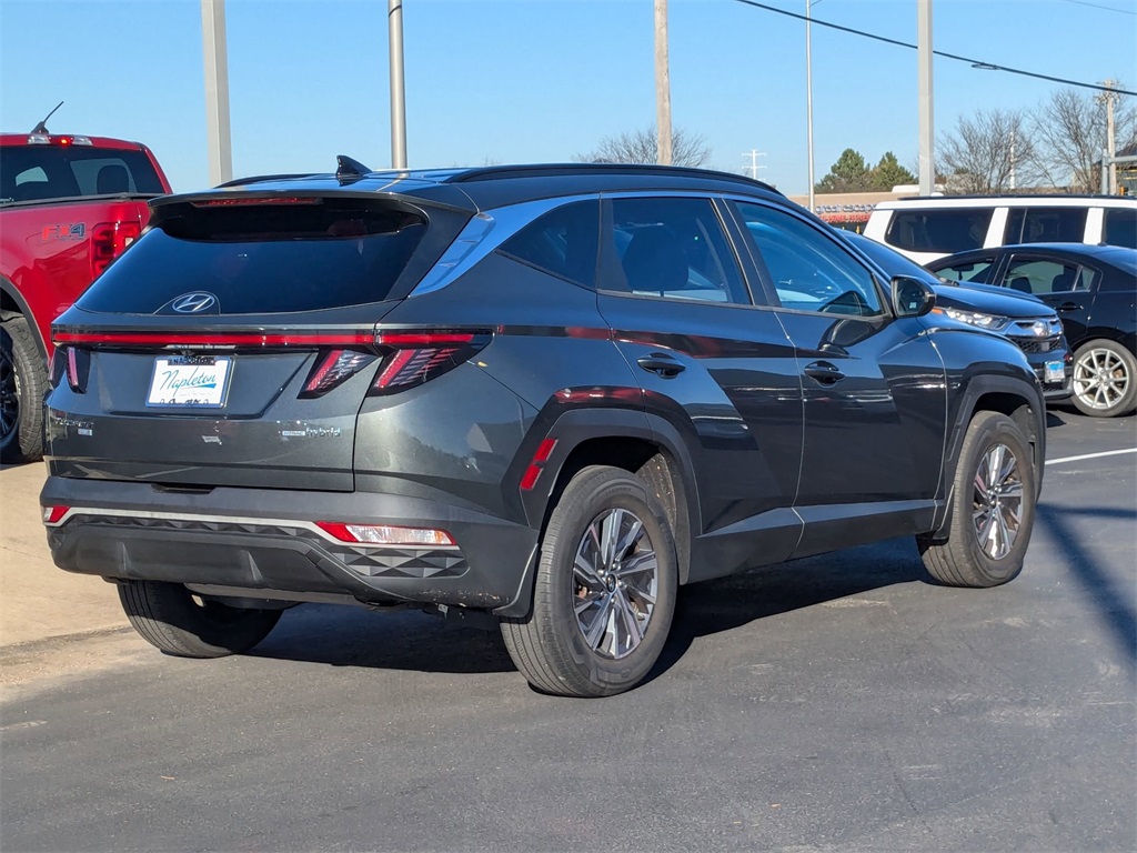 2022 Hyundai Tucson Hybrid Blue 4