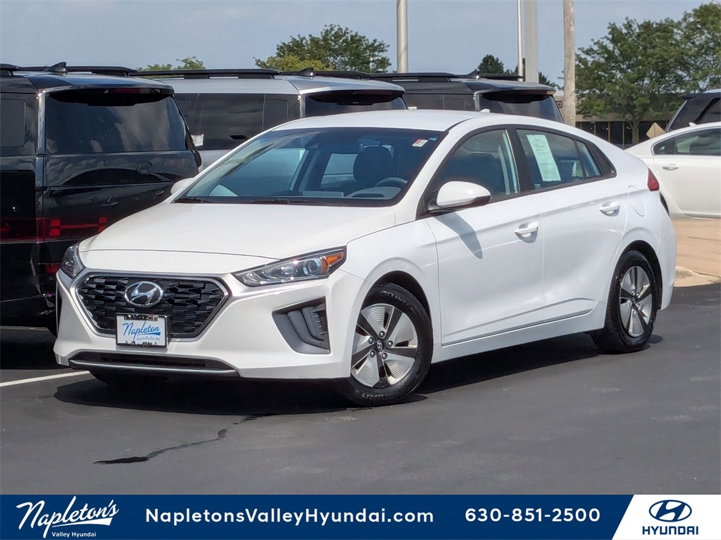 2022 Hyundai Ioniq Hybrid Blue 1