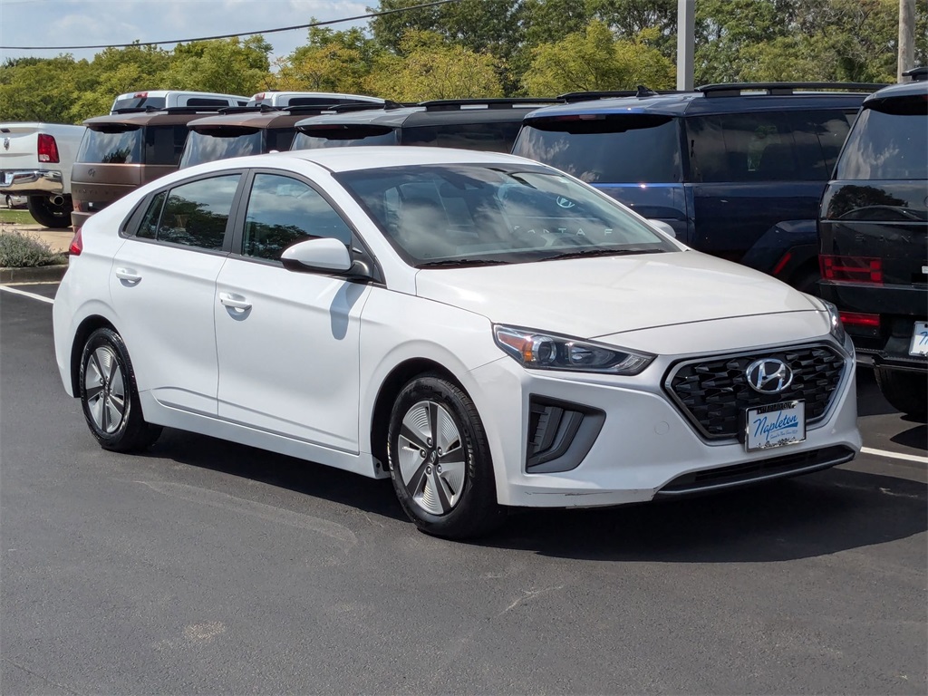 2022 Hyundai Ioniq Hybrid Blue 3