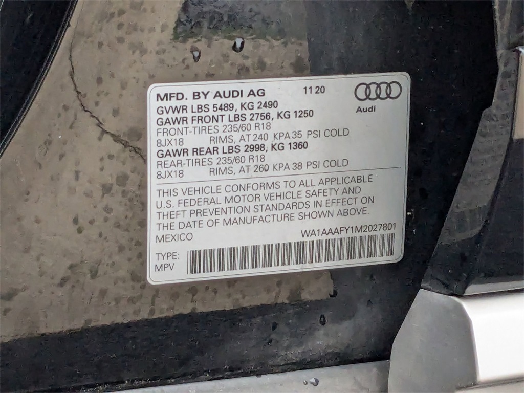 2021 Audi Q5 45 Premium 30