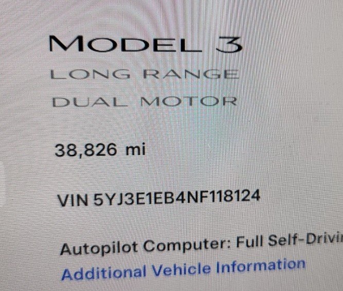 2022 Tesla Model 3 Long Range 7