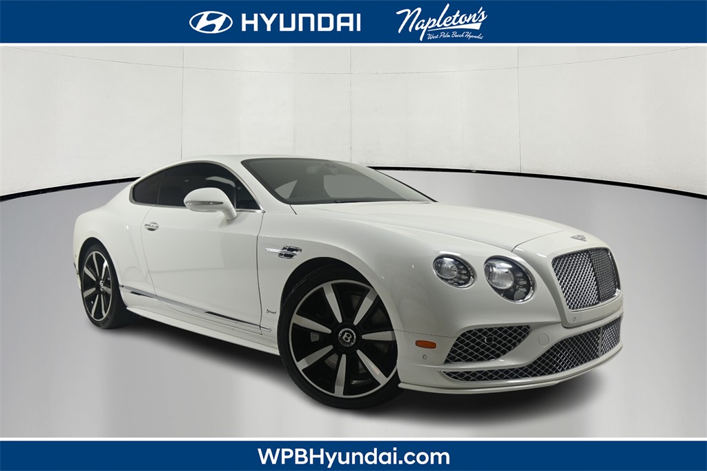 2016 Bentley Continental GT Speed 1