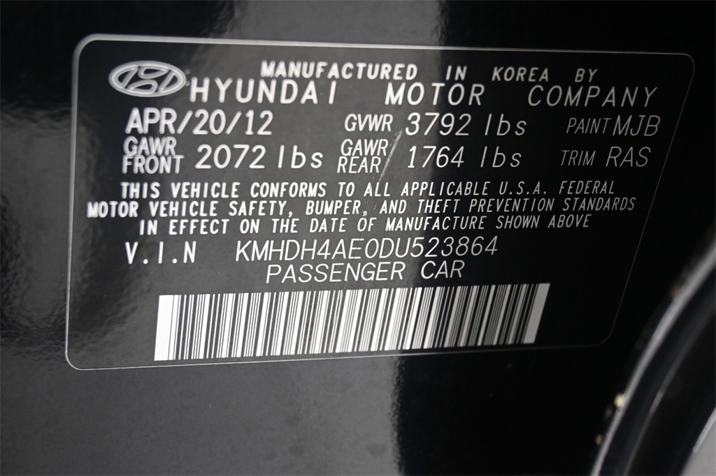 2013 Hyundai Elantra GLS 19