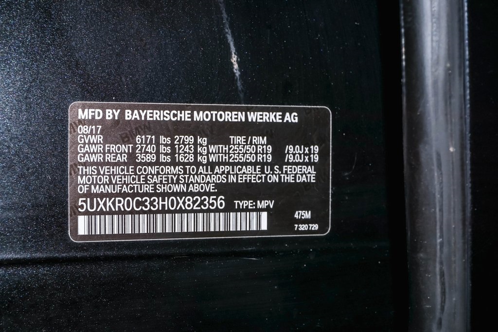 2017 BMW X5 xDrive35i 32