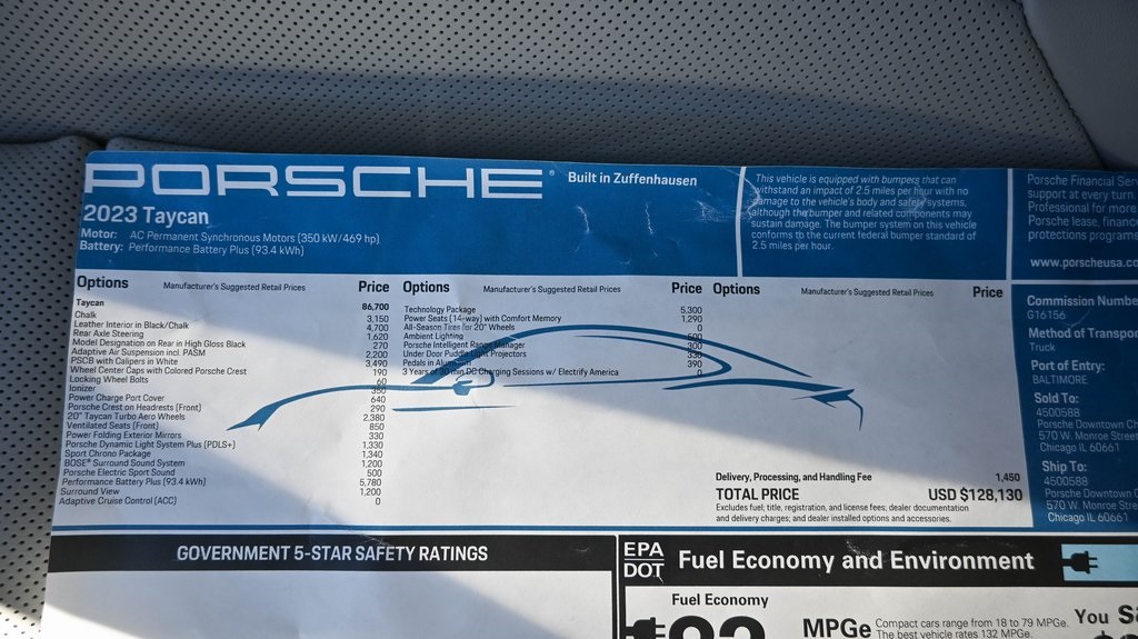 2023 Porsche Taycan  23