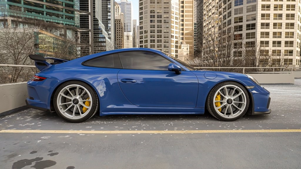 2018 Porsche 911 GT3 Oslo Blue Wrapped 4