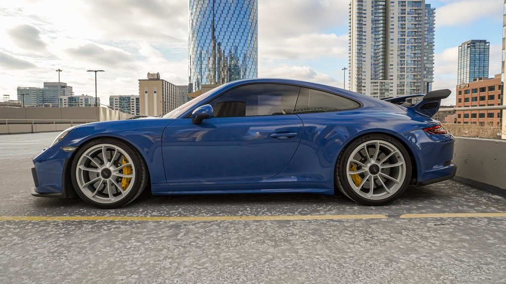 2018 Porsche 911 GT3 Oslo Blue Wrapped 5