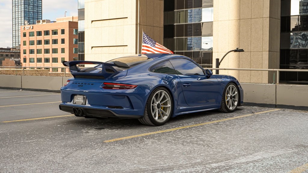 2018 Porsche 911 GT3 Oslo Blue Wrapped 6