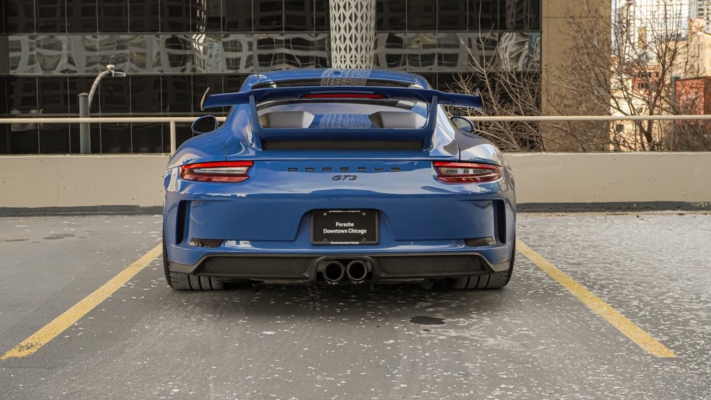 2018 Porsche 911 GT3 Oslo Blue Wrapped 7