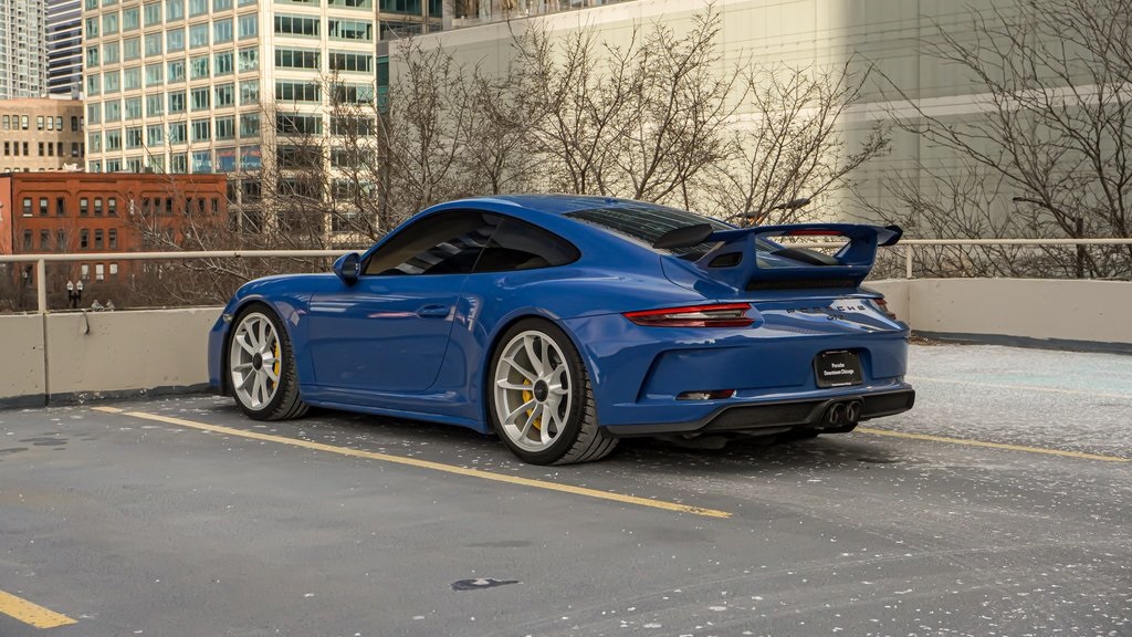 2018 Porsche 911 GT3 Oslo Blue Wrapped 8