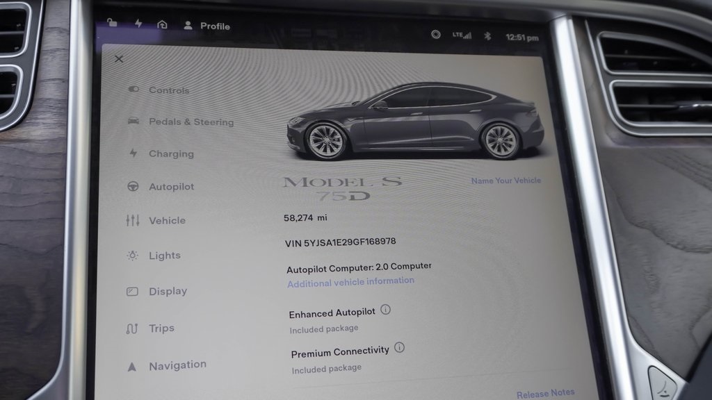 2016 Tesla Model S 70D 25