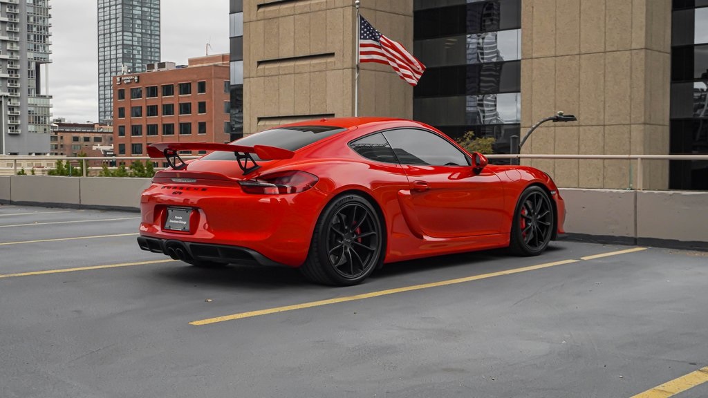 2016 Porsche Cayman GT4 3