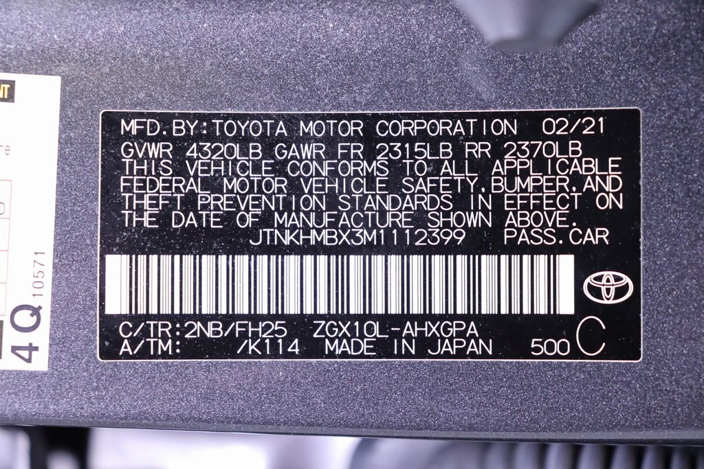 2021 Toyota C-HR Nightshade 27