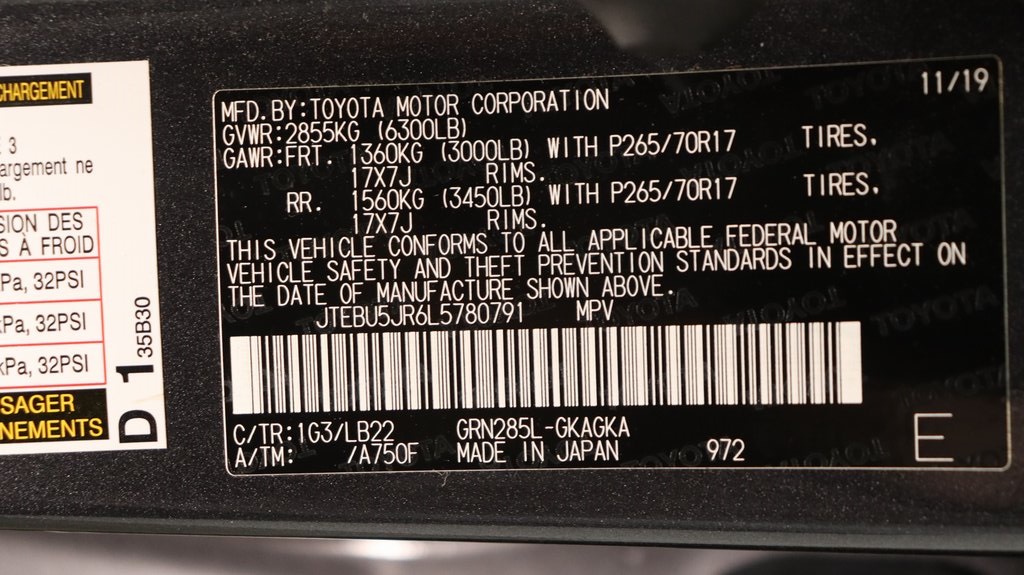 2020 Toyota 4Runner SR5 Premium 27