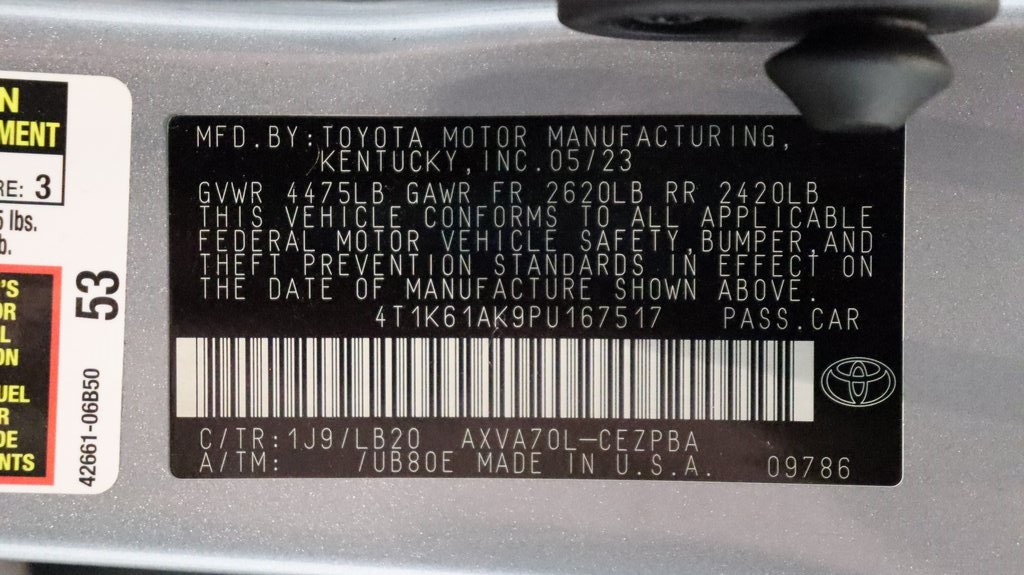 2023 Toyota Camry XSE 26