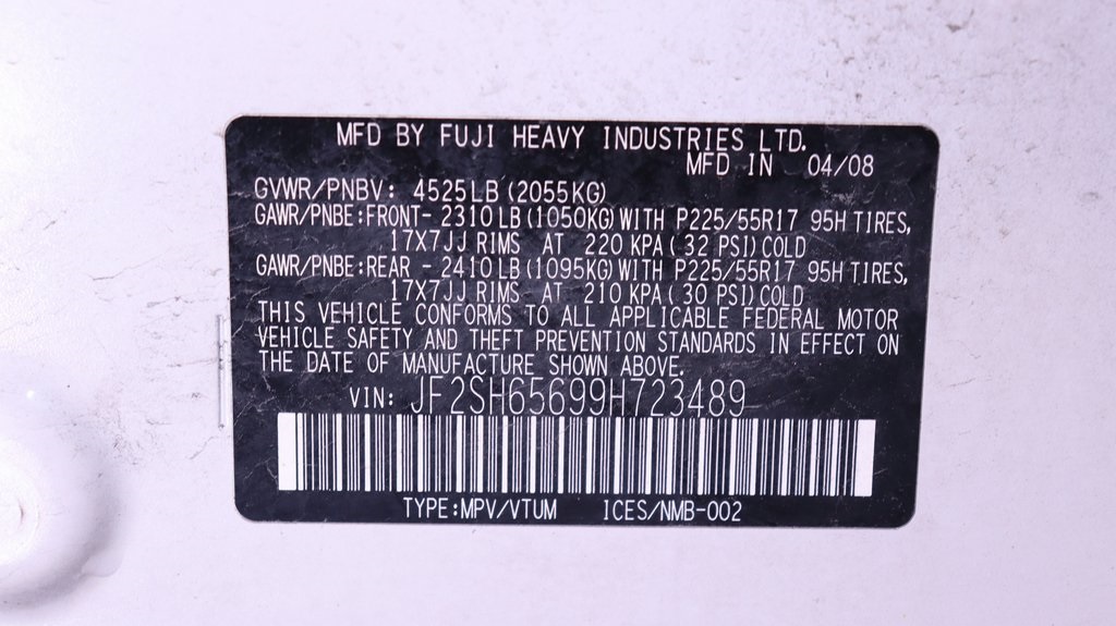 2009 Subaru Forester 2.5XT 23