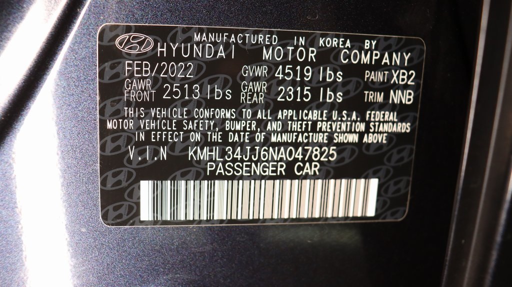 2022 Hyundai Sonata Hybrid SEL 26