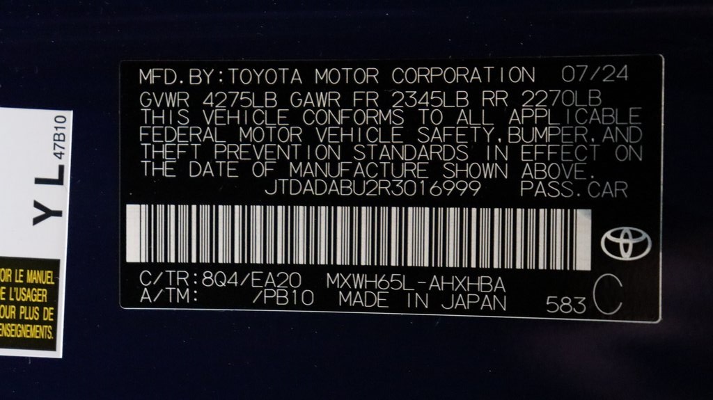 2024 Toyota Prius Limited 26