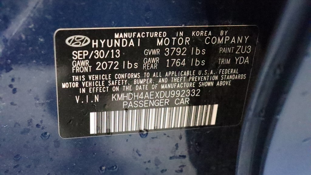 2013 Hyundai Elantra GLS 22