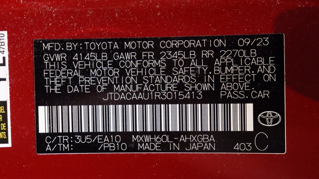 2024 Toyota Prius XLE 26