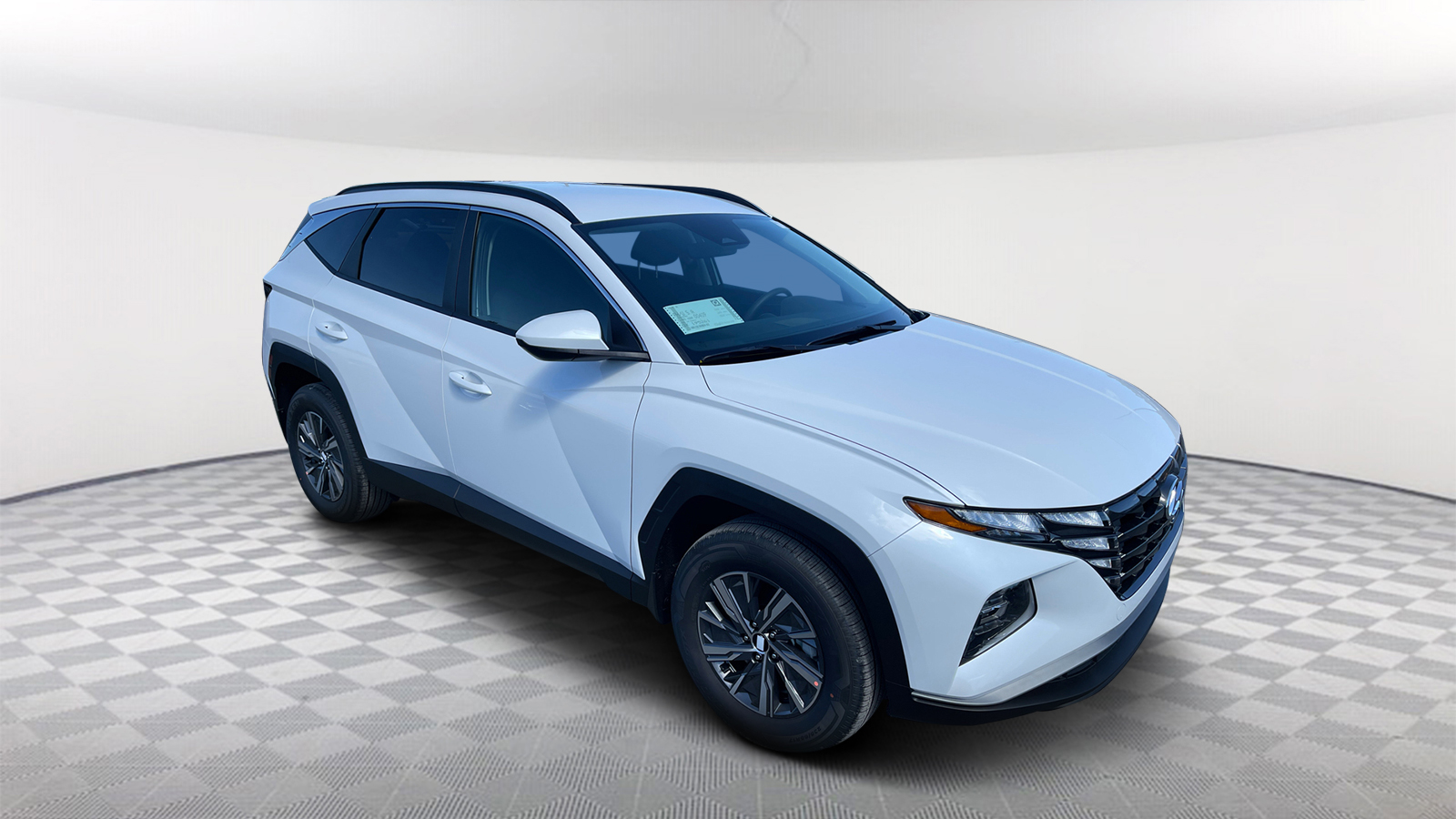 2024 Hyundai Tucson Hybrid Blue 3