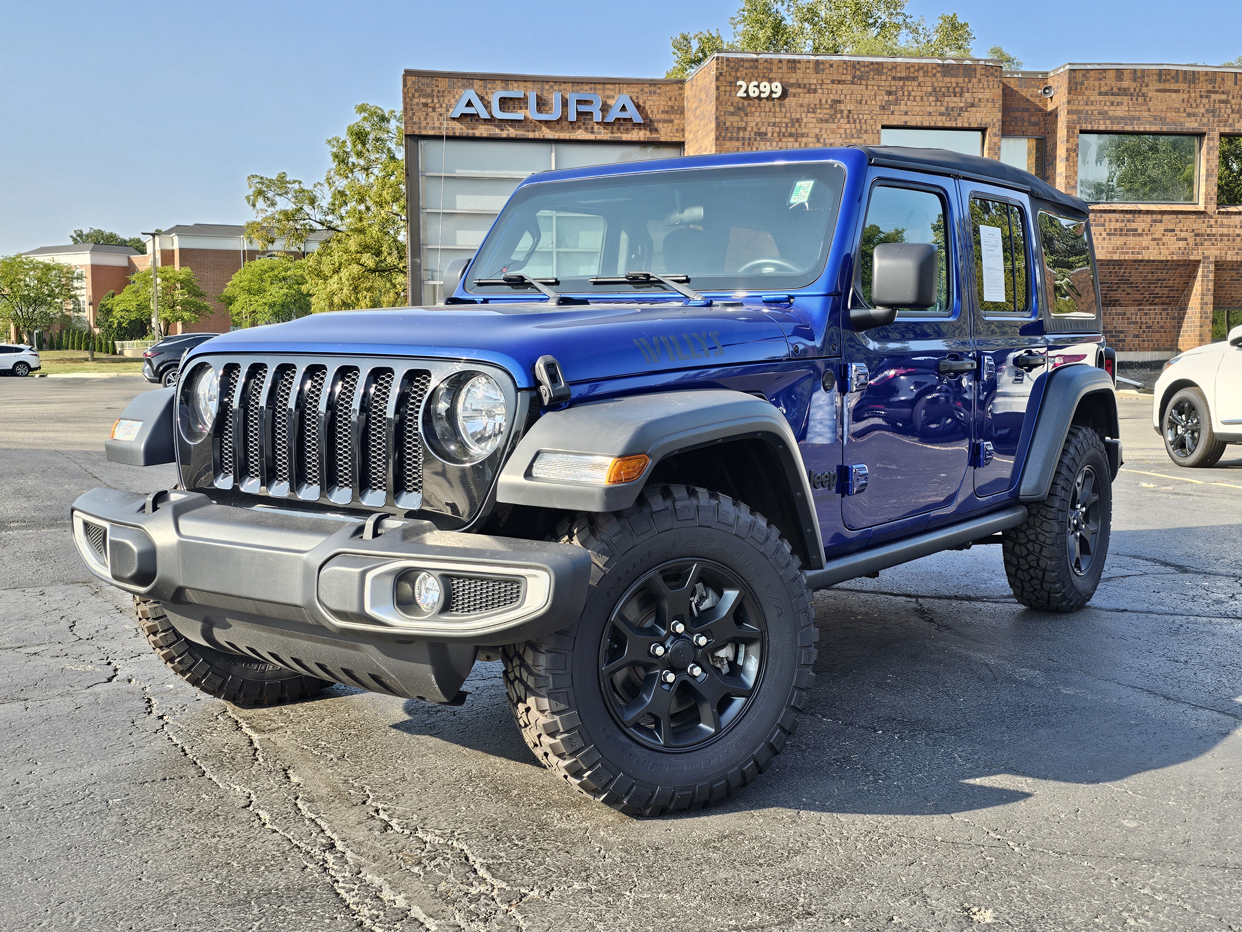 2020 Jeep Wrangler Unlimited Willys 1