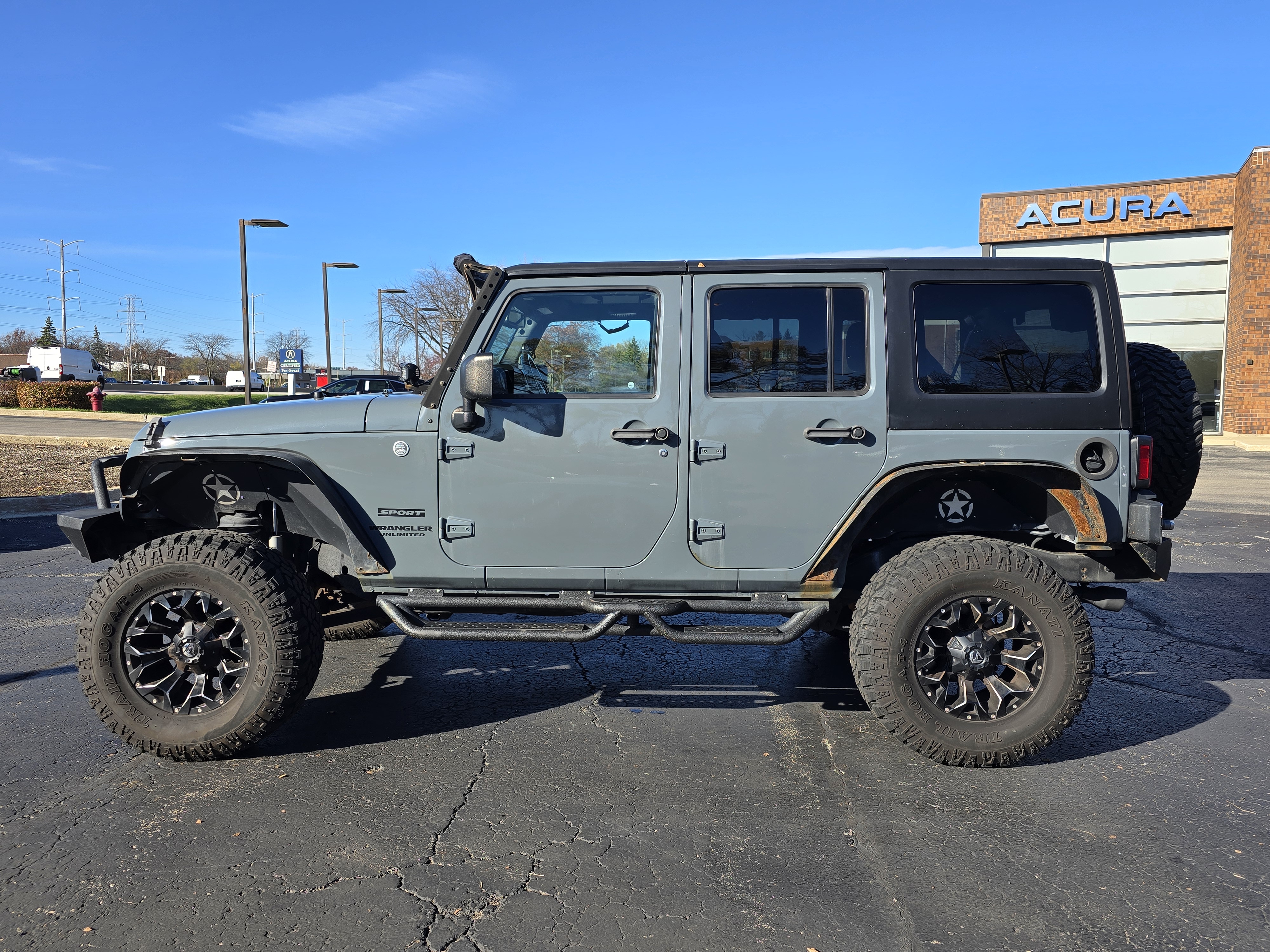 2014 Jeep Wrangler Unlimited Sport 3