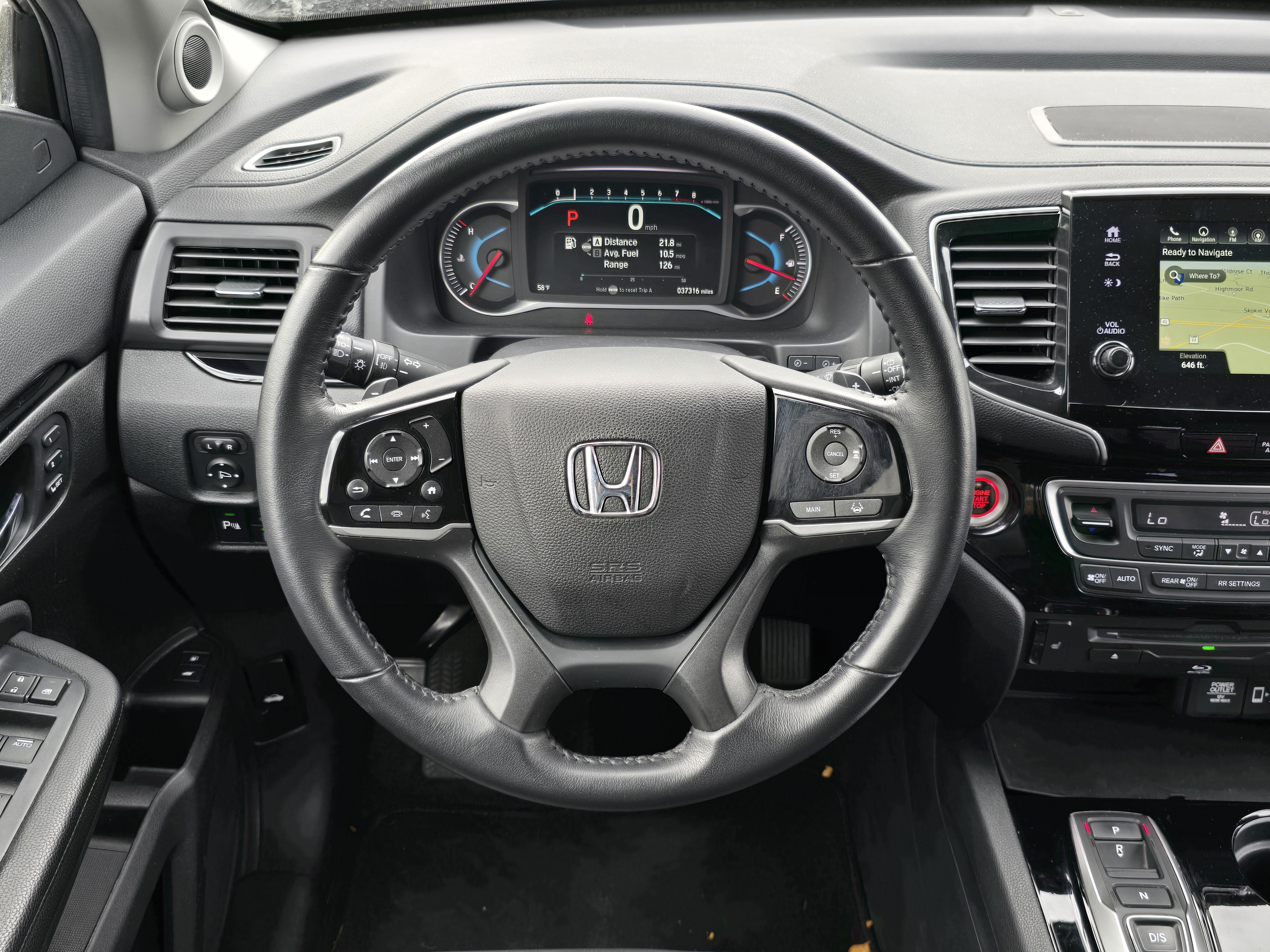 2022 Honda Pilot Touring 5