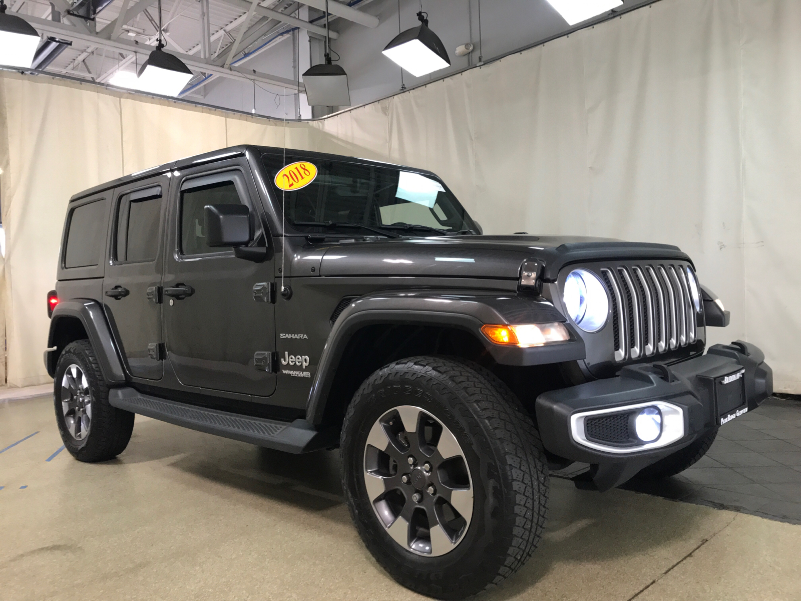 2018 Jeep Wrangler Unlimited Sahara 1