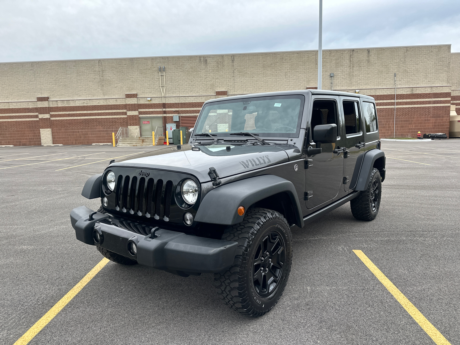 2016 Jeep Wrangler Unlimited Sport 4