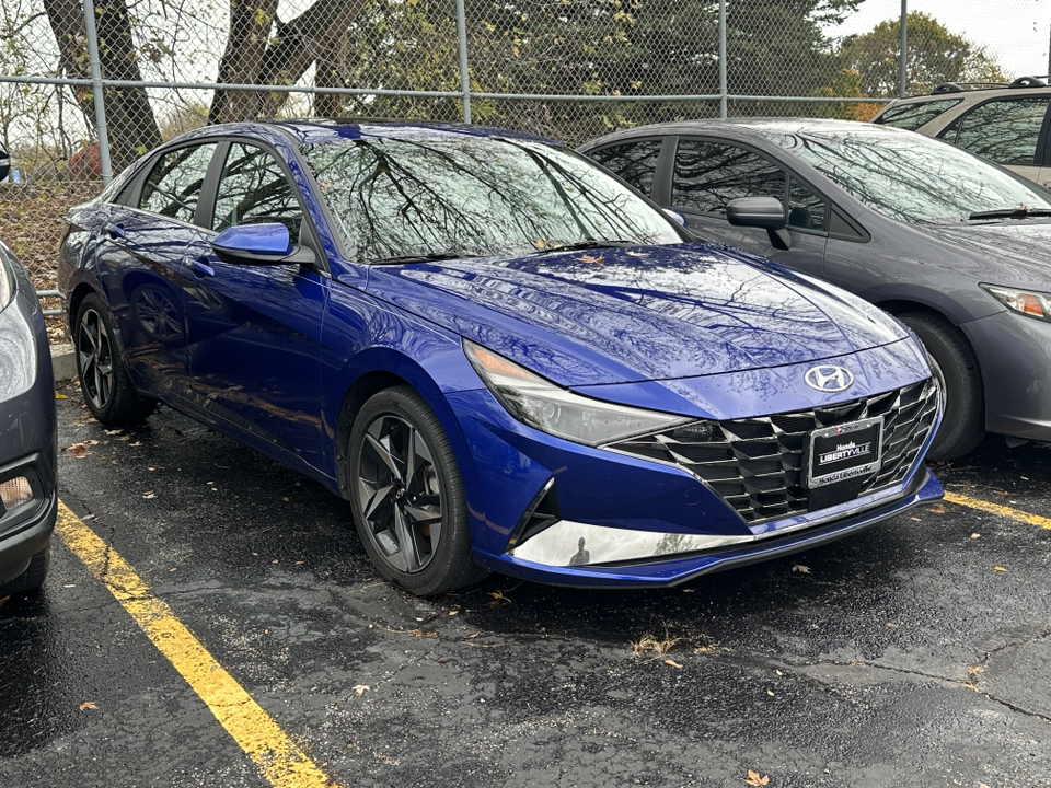 2021 Hyundai Elantra Hybrid Limited 4