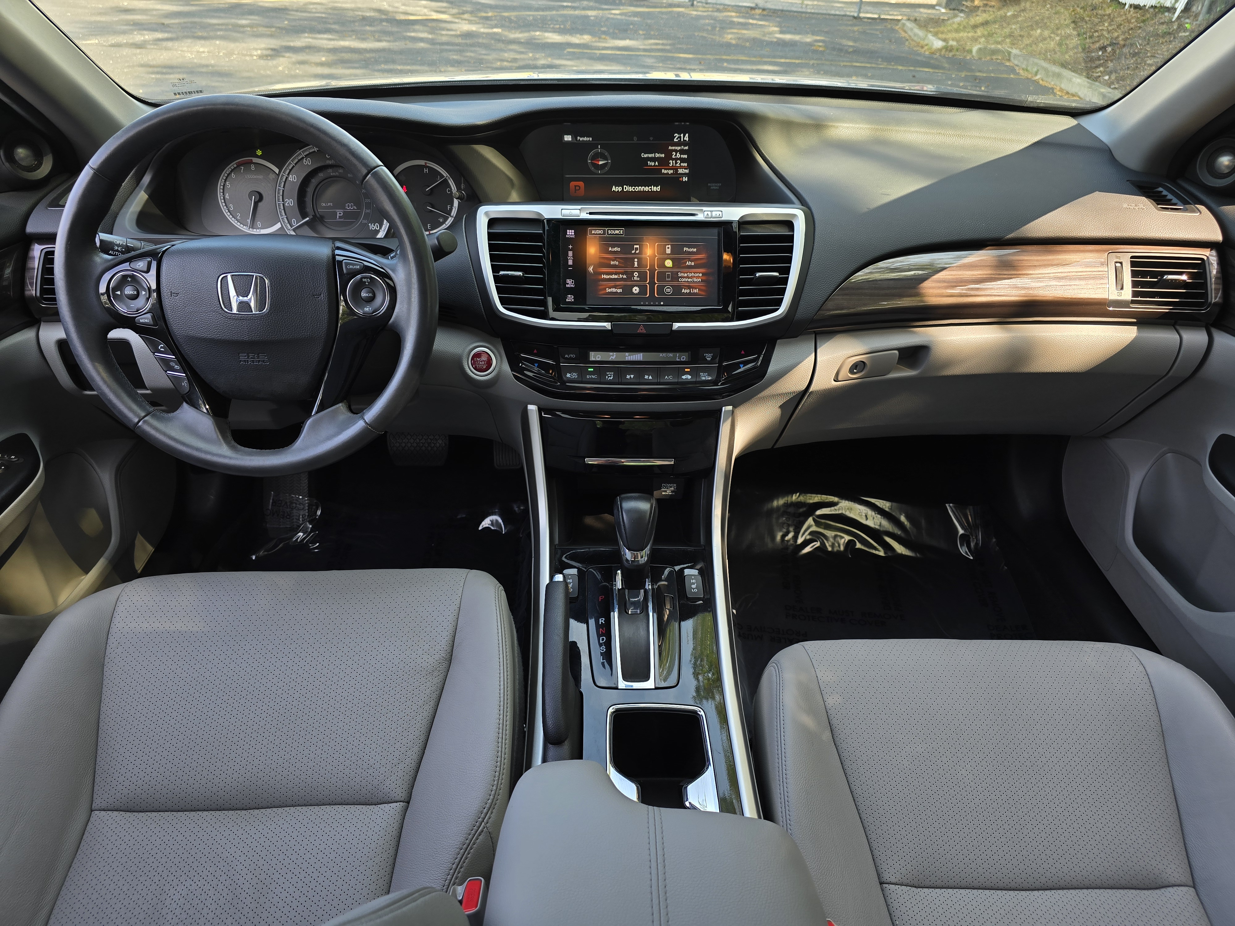 2016 Honda Accord EX-L 38