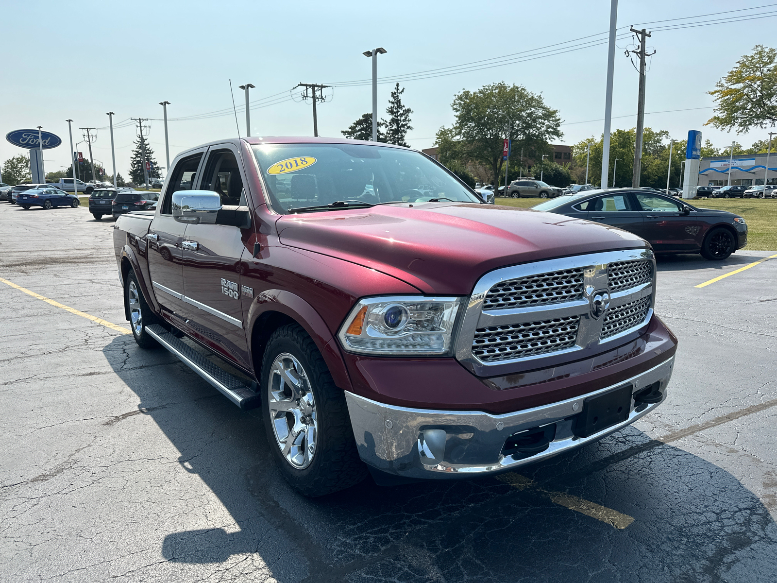 2018 Ram 1500 Laramie 4x4 Crew Cab 57 Box 10