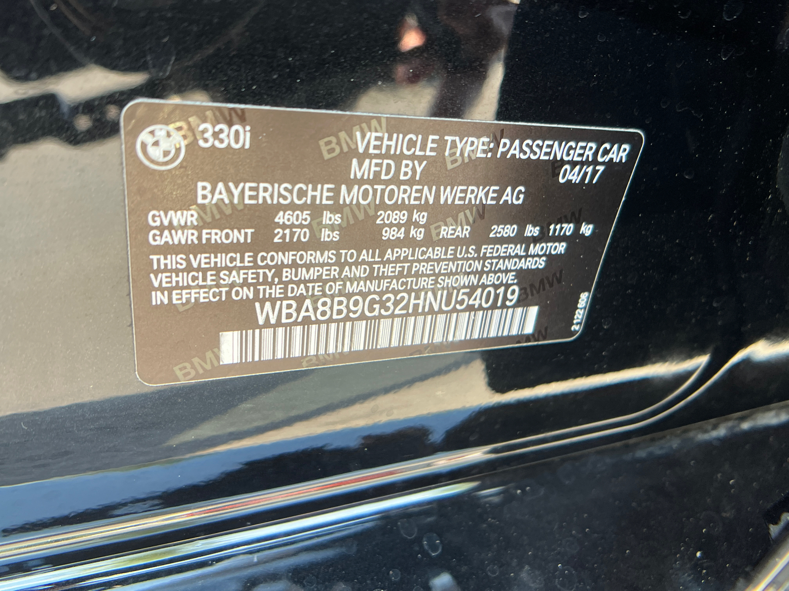 2017 BMW 3 Series 330i 34