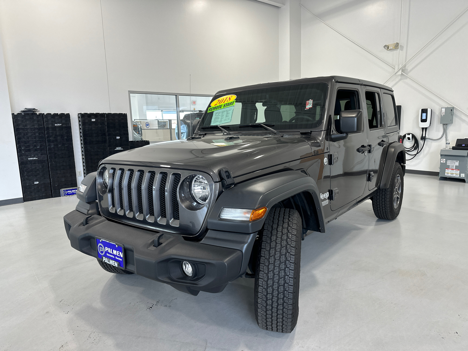 2018 Jeep Wrangler Unlimited Sport S 10