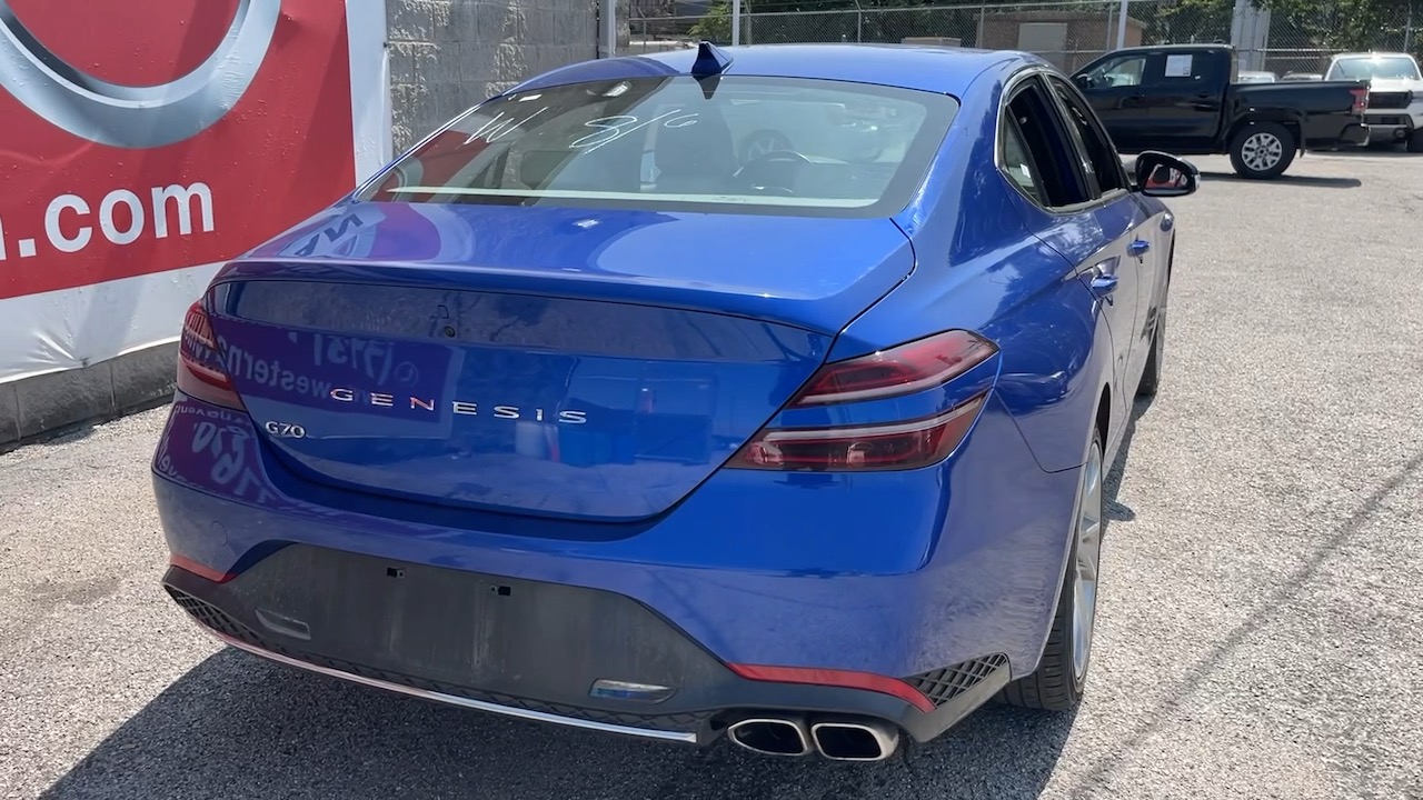 2022 Genesis G70 2.0T 6