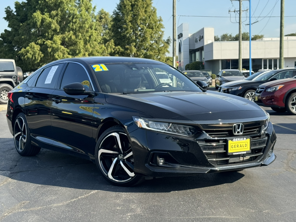 2021 Honda Accord Sedan Sport 2