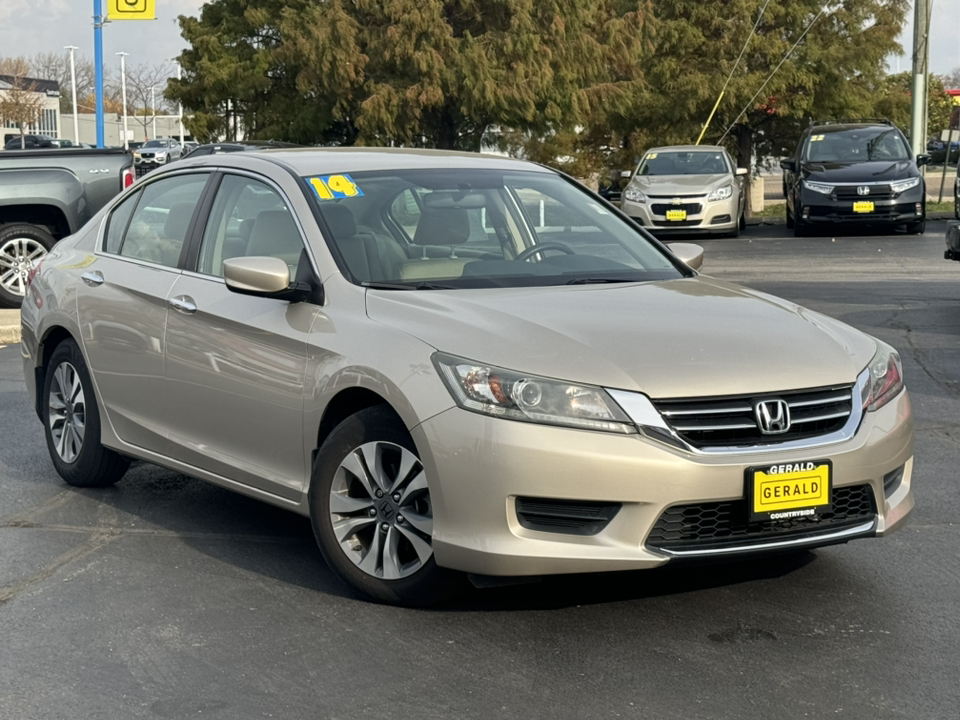 2014 Honda Accord Sedan LX 2