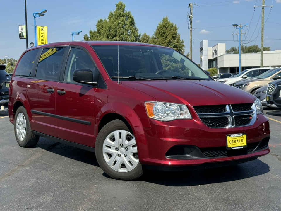 2015 Dodge Grand Caravan American Value Pkg 2