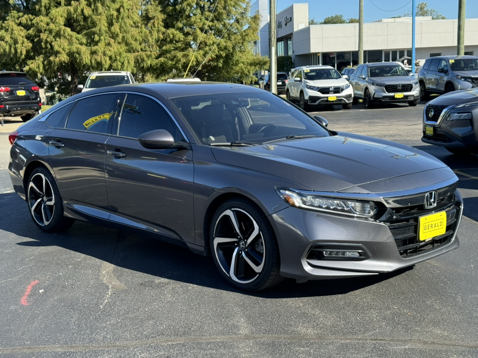 2018 Honda Accord Sedan Sport 1.5T 3