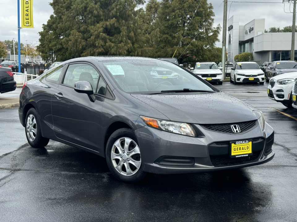 2012 Honda Civic Cpe LX 2