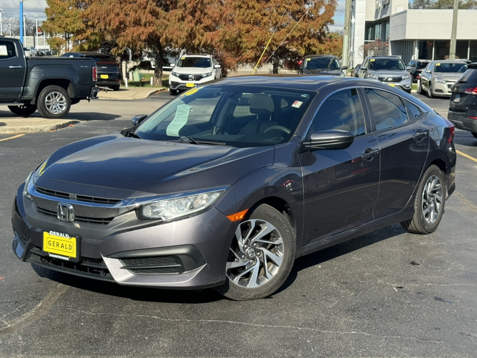 2016 Honda Civic Sedan EX 2