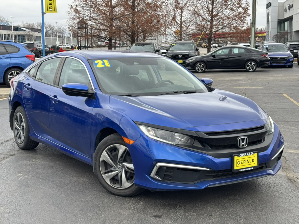 2021 Honda Civic Sedan LX 2