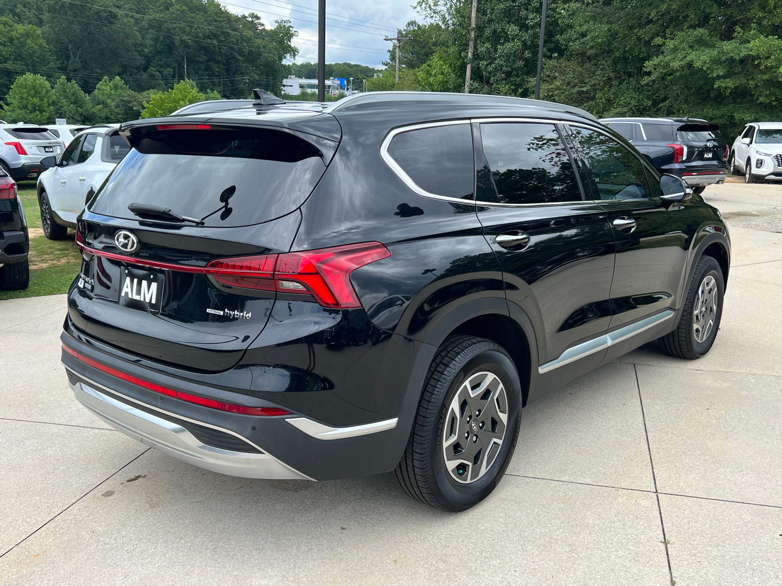 2021 Hyundai Santa Fe Hybrid Blue 5