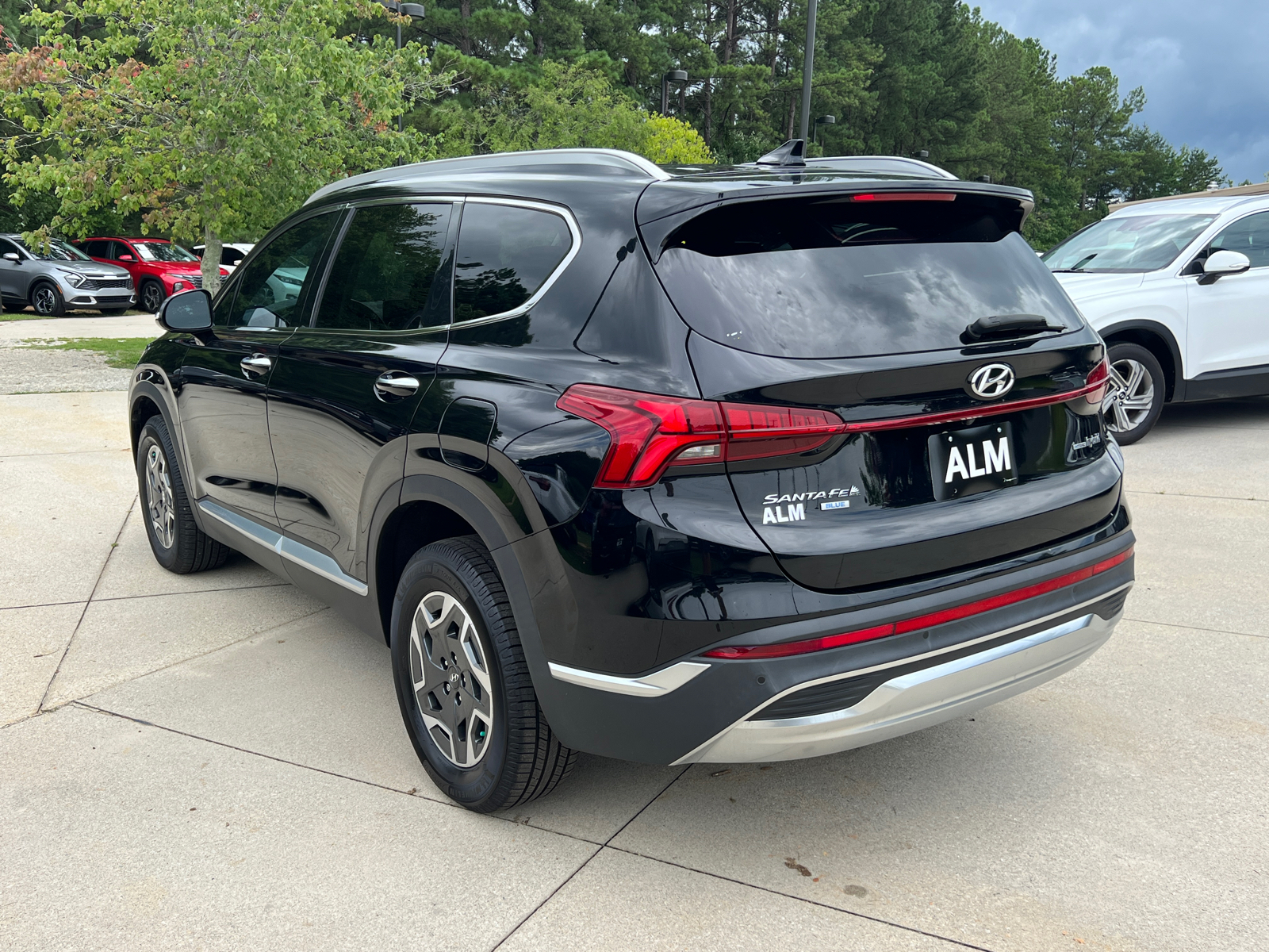 2021 Hyundai Santa Fe Hybrid Blue 7