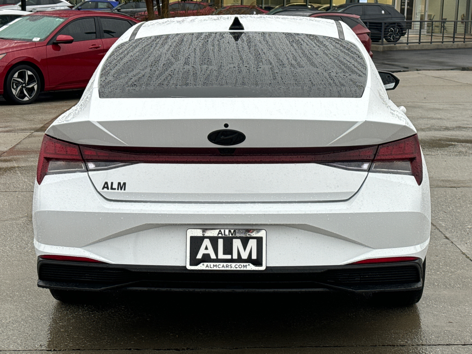 2021 Hyundai Elantra Hybrid Blue 6