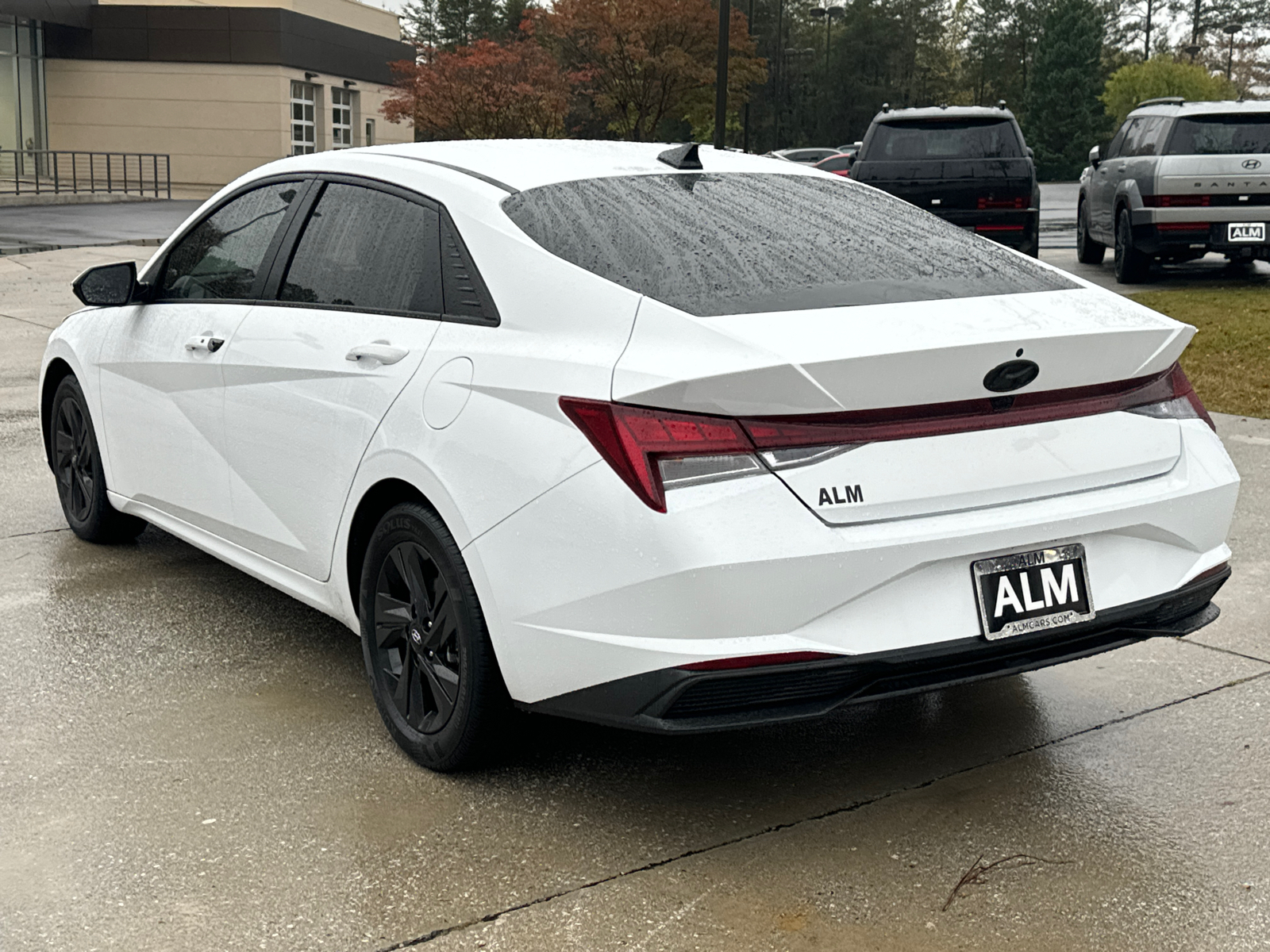 2021 Hyundai Elantra Hybrid Blue 7