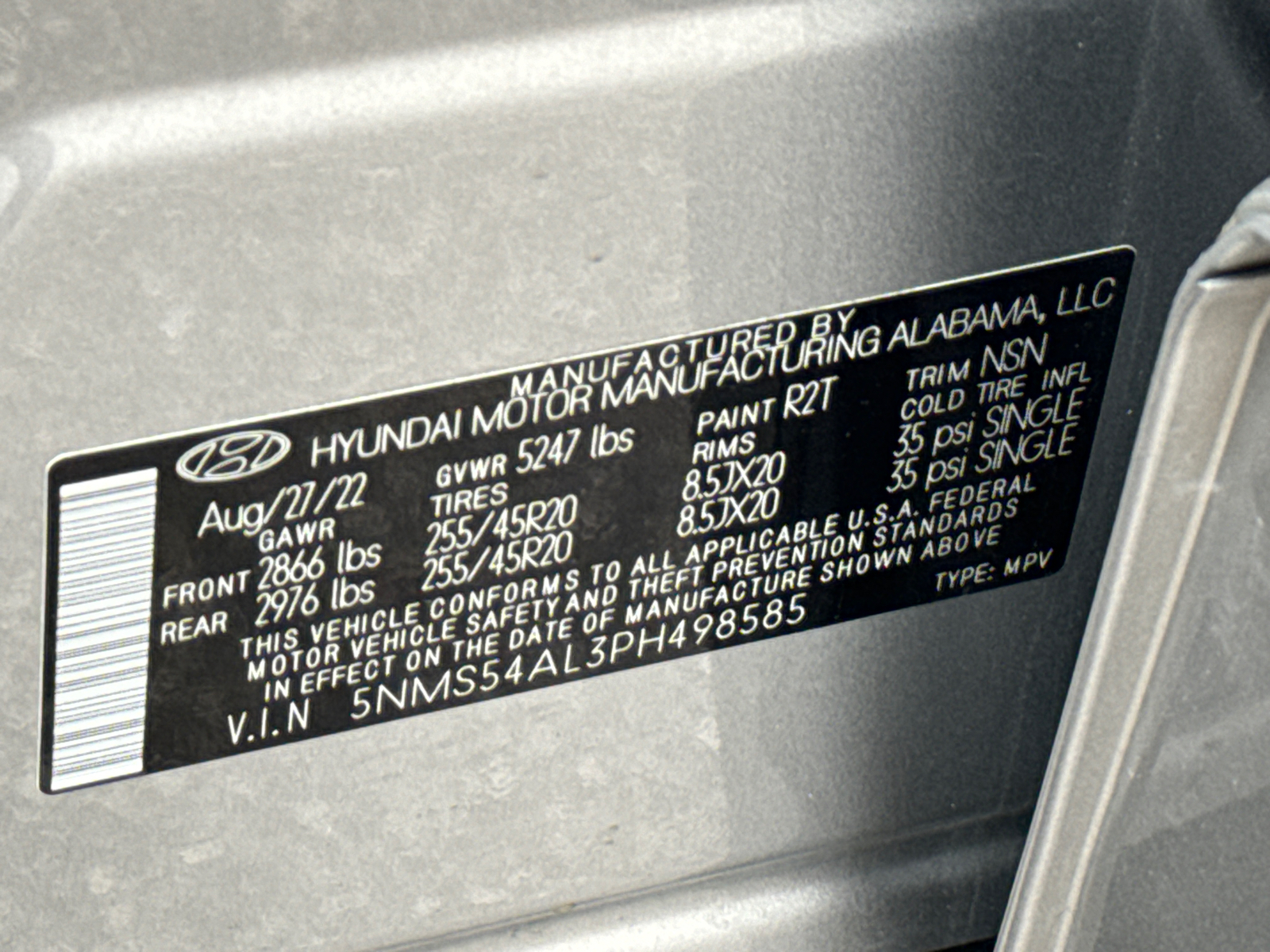 2023 Hyundai Santa Fe Calligraphy 38