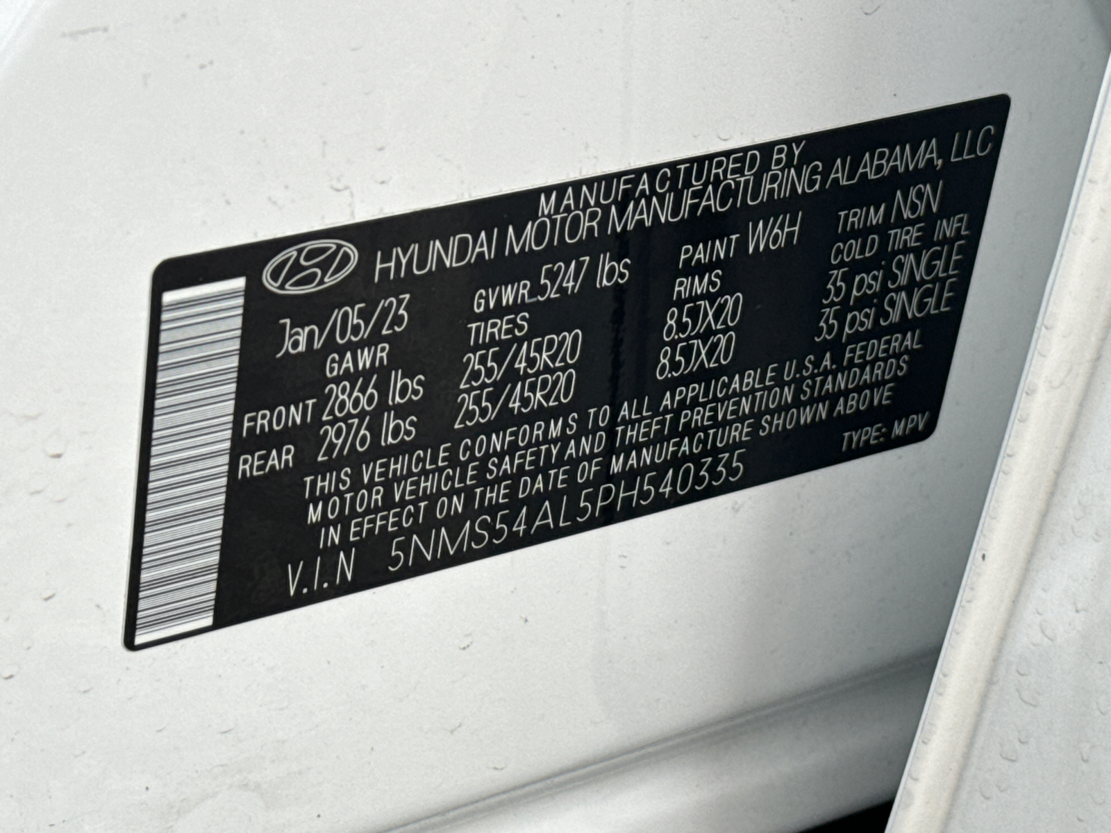 2023 Hyundai Santa Fe Calligraphy 38