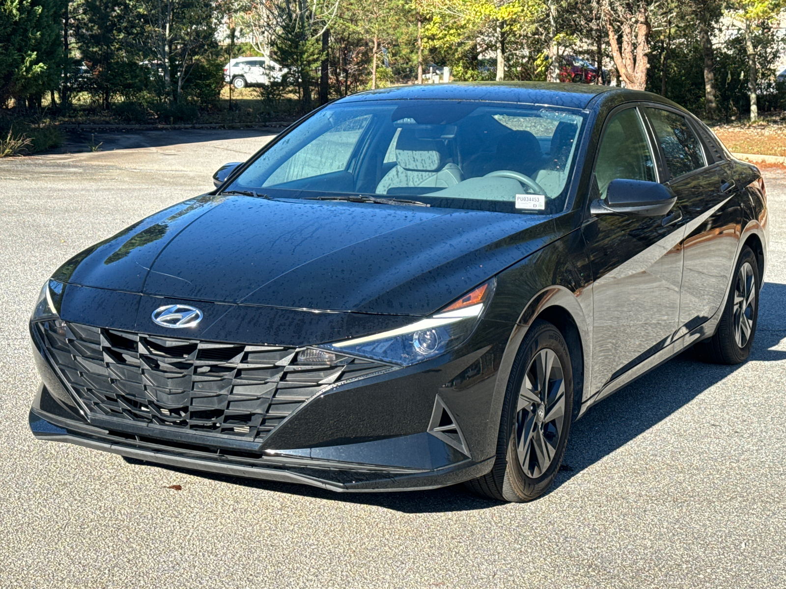 2023 Hyundai Elantra Hybrid Blue 1